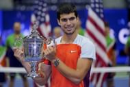 Carlos Alcaraz at the 2022 US Open.